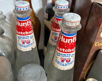 Vintage Hunt’s Bottles