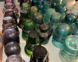 Antique Glass Insulators