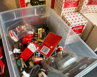 Coca Cola Christmas Village Pieces - Huge Selection