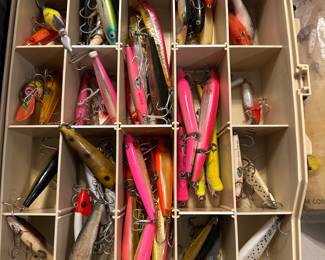 Hundreds of Fishing Lures