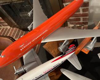 Vintage Braniff Airlines Plane