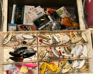 Hundreds of Fishing Lures