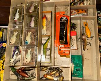 Hundreds of Fishing Lures