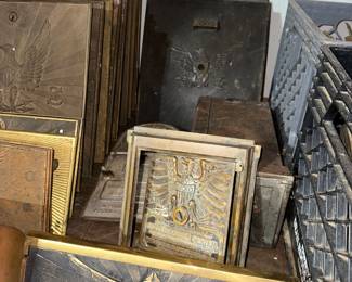 Vintage Post Office Box Bank Doors