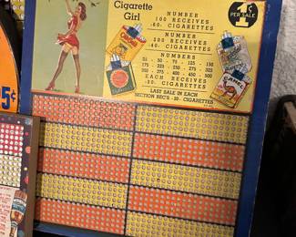 Vintage Lottery Punch Cards