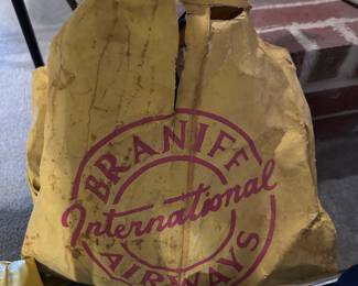 Vintage Braniff Airlines Rain Jacket