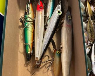 Hundreds of Fishing Lures
