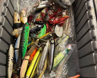 Hundreds of Fishing Lures