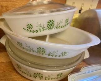 Vintage Glass Bake Dishes