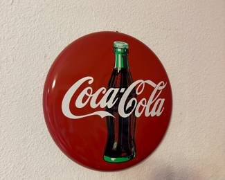 Vintage Coca Cola Metal Sign