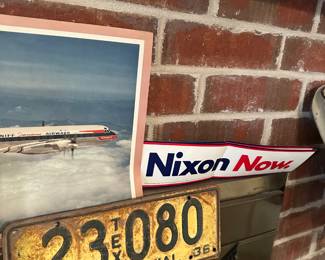 Vintage Texas License Plate