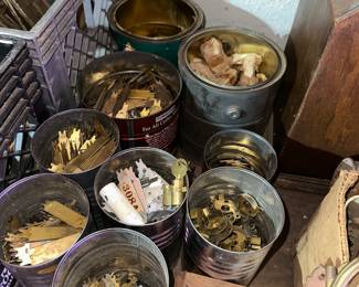 Vintage Post Office Box Bank Parts