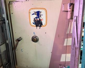 Vintage Postal Dept Safe w/Combo