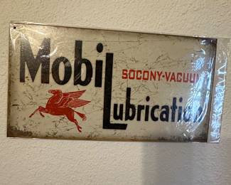 Metal Mobil Sign
