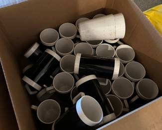 Vintage Braniff Airlines Espresso Cups