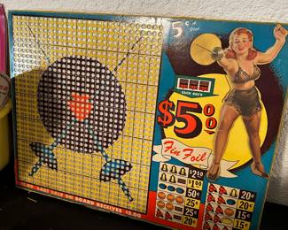 Vintage Lottery Punchcards