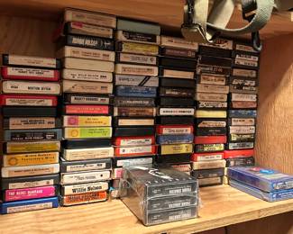 Vintage 8 Track Tapes