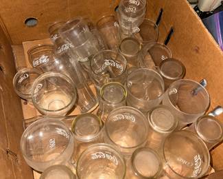 Vintage Coca Cola Glasses