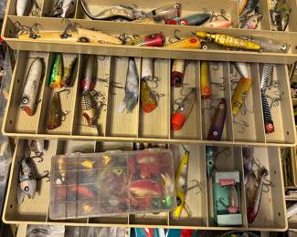 Hundreds of Fishing Lures