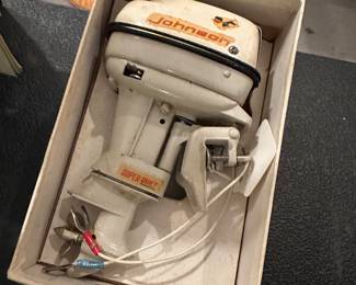 Vintage 1950’s Johnson electric outboard motor