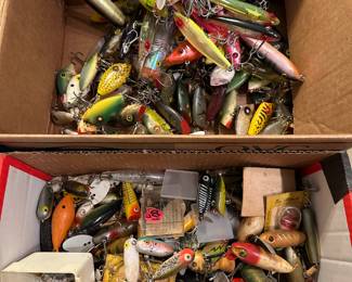 Hundreds of Fishing Lures