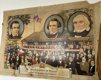 Vintage Texas Poster