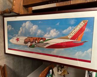 Southwest Airlines Framed Poster