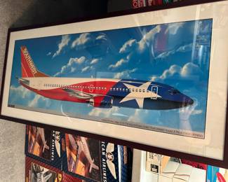 Southwest Airlines Framed Poster