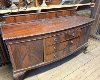 Beautiful large antique buffet 