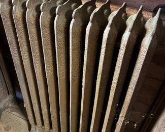 Antique Victorian radiators 