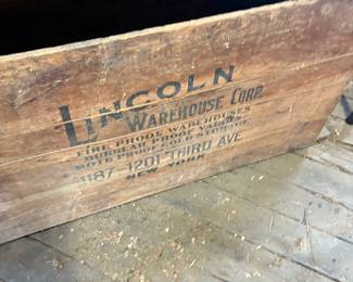Xl antique wooden crate and many other crates available 