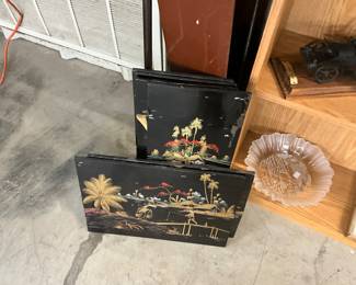 Oriental Lacquered Wood Album