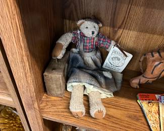 Enesco Travelin Tompkins Teddy Bear