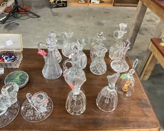 Crystal Cruets & Bells