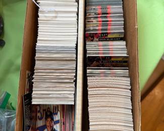 Vintage baseball cards