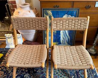 George Zee folding chairs