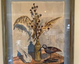 Original watercolor by W. Thrift