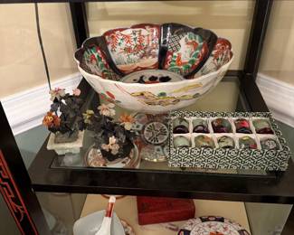 Imari, cinnabar, kutani, jade plants 