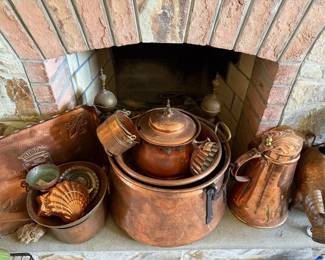 Tons of American and European copper