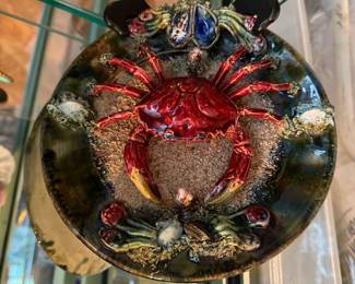 Palissy Crab Plate