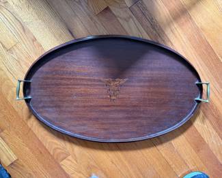 1916 US Naval Academy serving tray