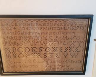 Antique Sampler needlepoint