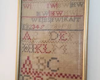 Antique Sampler needlepoint