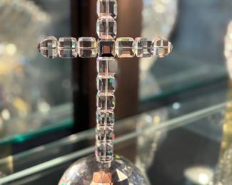 Swarovski crystal cross