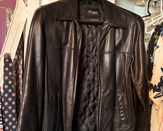 Leather jacket