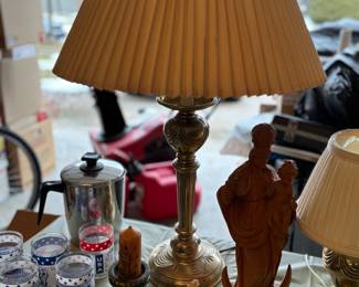 Brass lamp