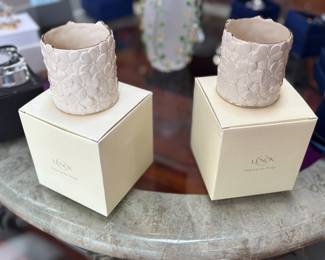 Lenox candle holders