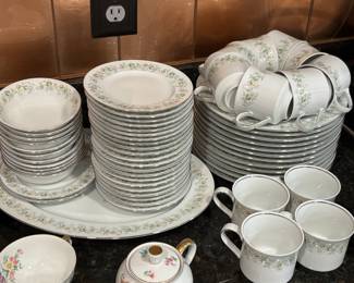Elegant set of china