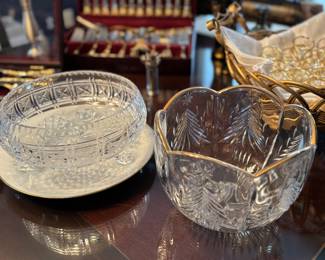 Crystal bowls