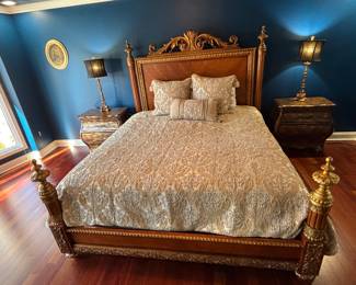 Absolutely stunning king bed